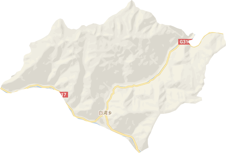 白湾乡电子地图