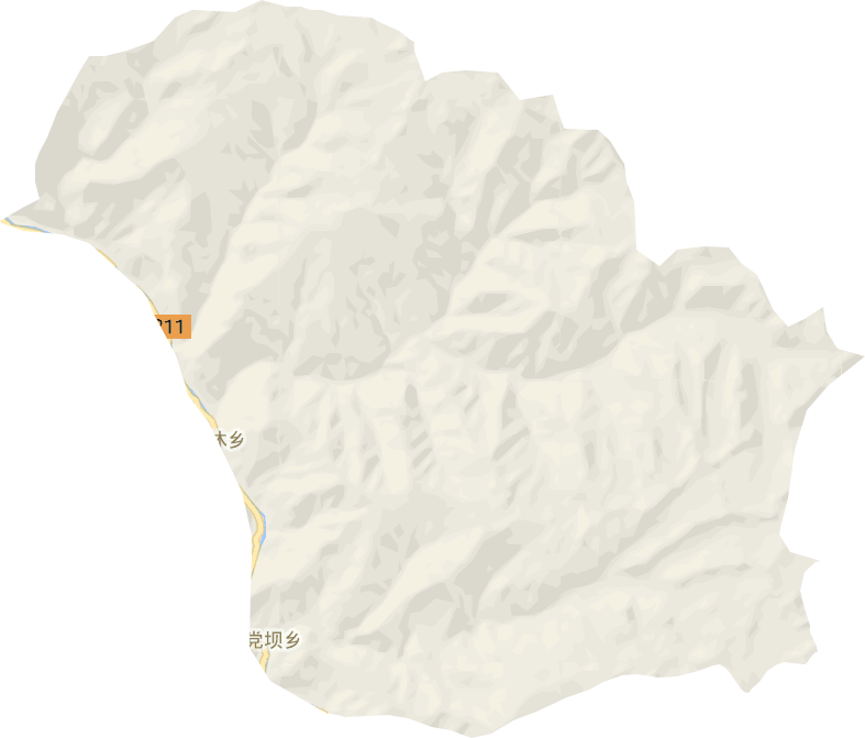 党坝乡电子地图