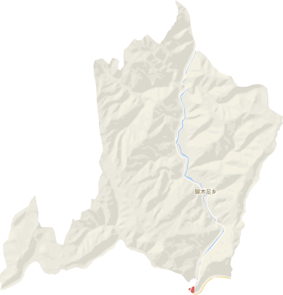 脚木足乡电子地图