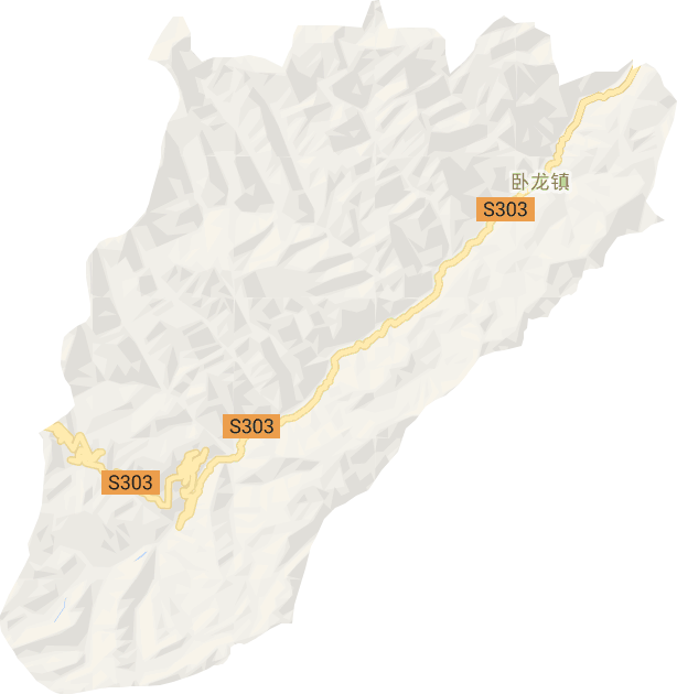卧龙镇电子地图