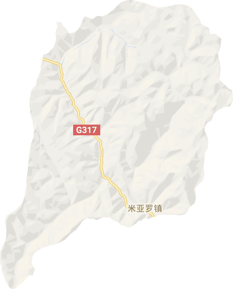 米亚罗镇电子地图