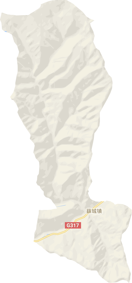 薛城镇电子地图