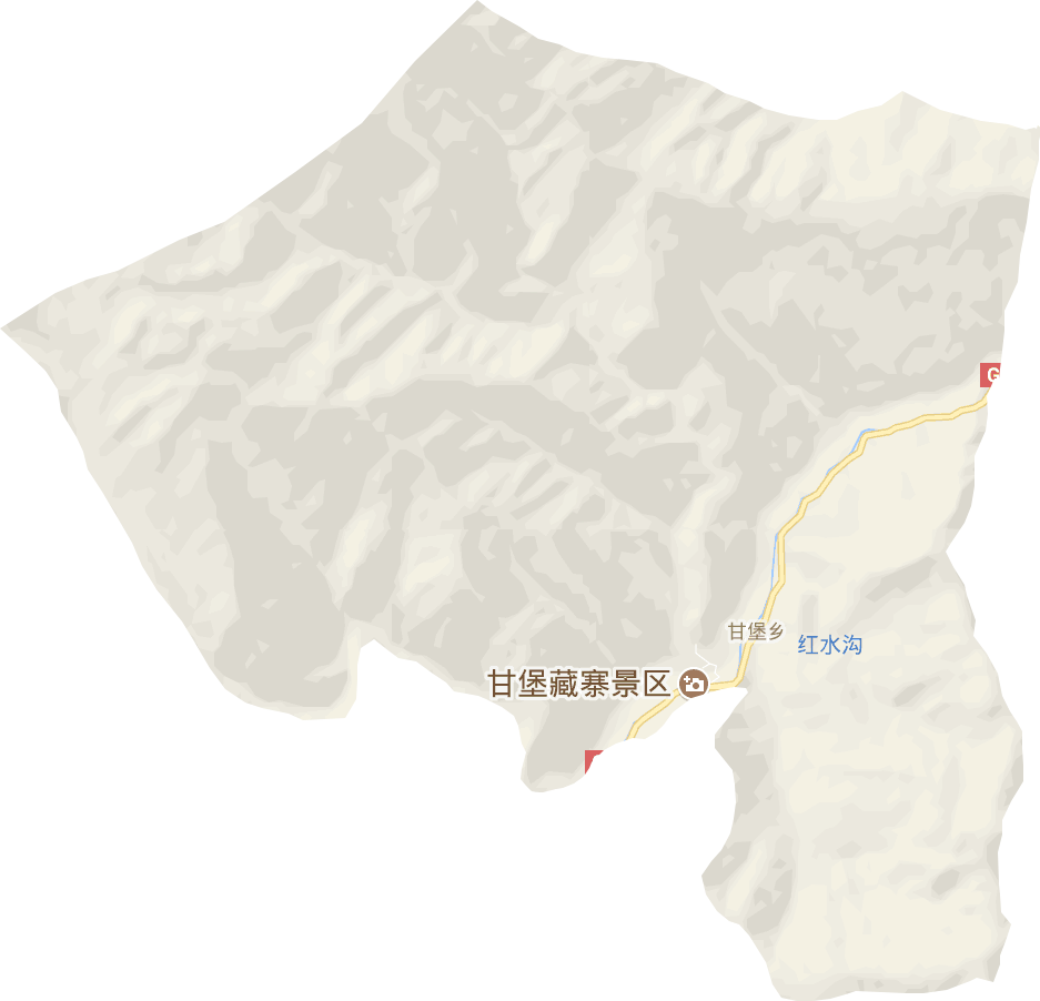 甘堡乡电子地图