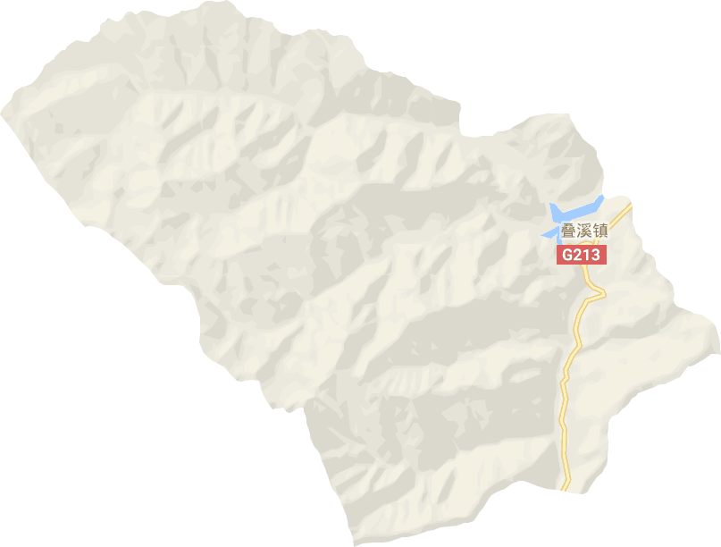 叠溪镇电子地图