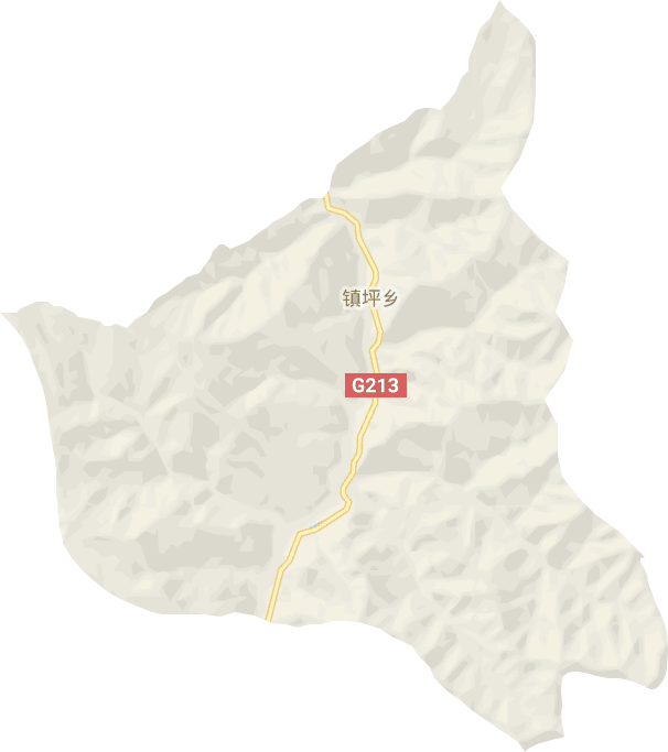 镇坪乡电子地图