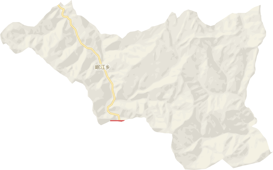 岷江乡电子地图