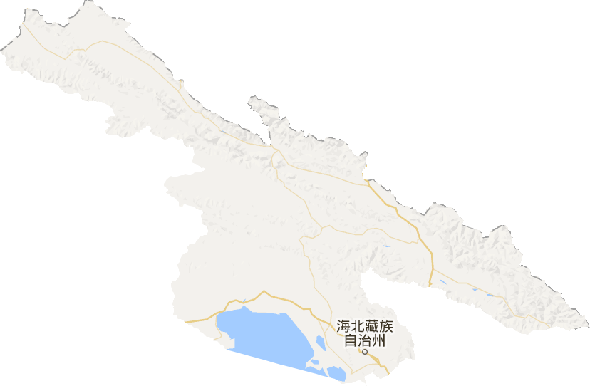 海北州电子地图