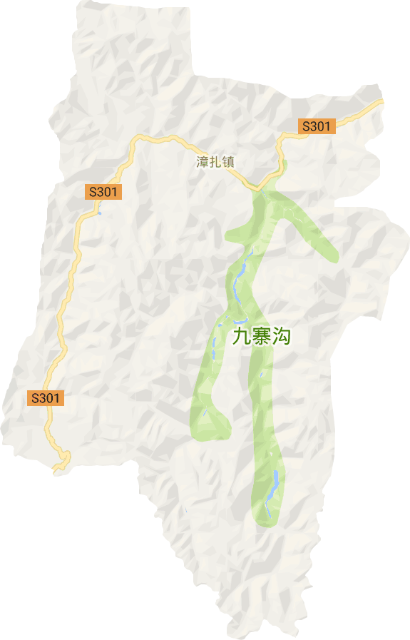 漳扎镇电子地图