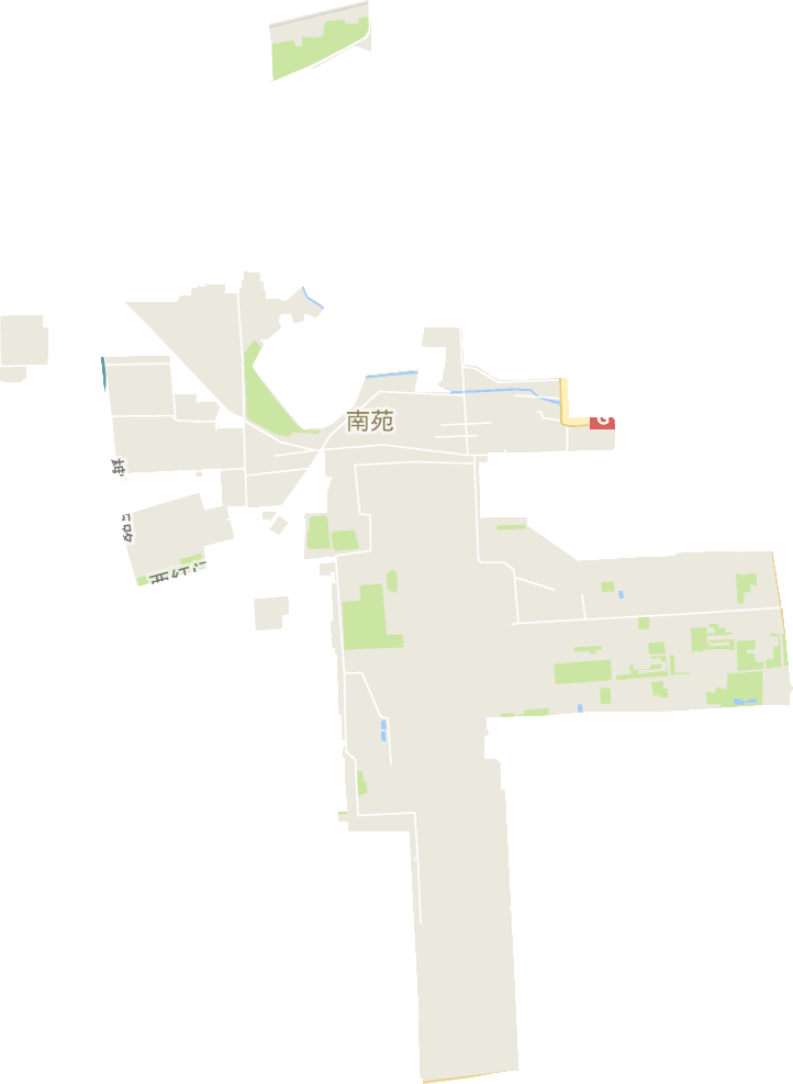 南苑街道电子地图
