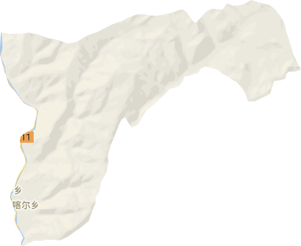 咯尔乡电子地图