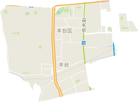 丰台街道电子地图