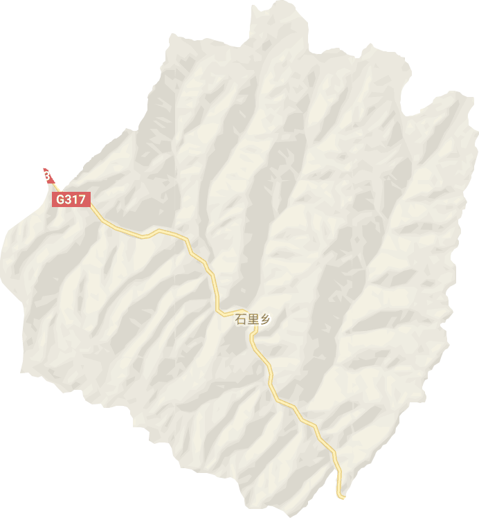 石里乡电子地图
