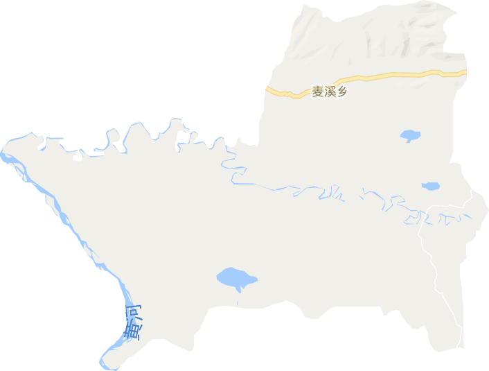 麦溪乡电子地图