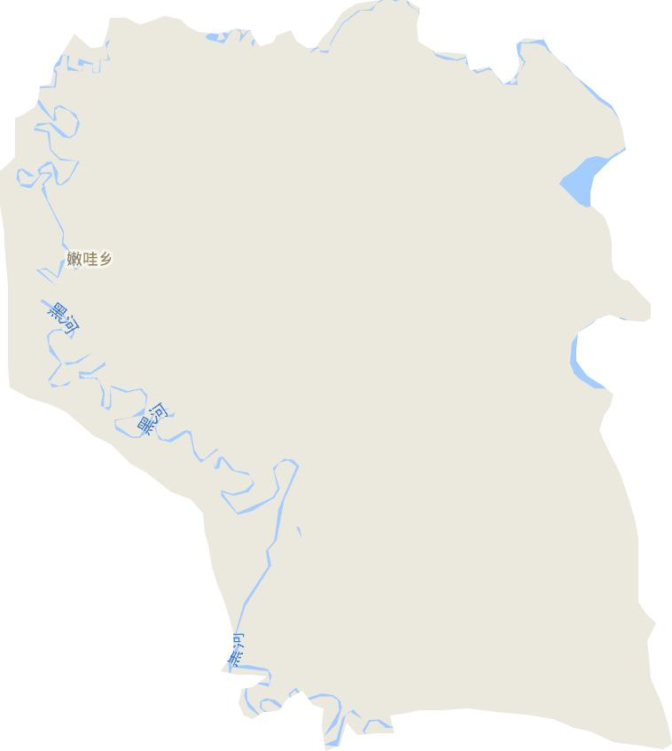 嫩哇乡电子地图