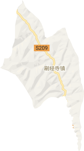 刷经寺镇电子地图