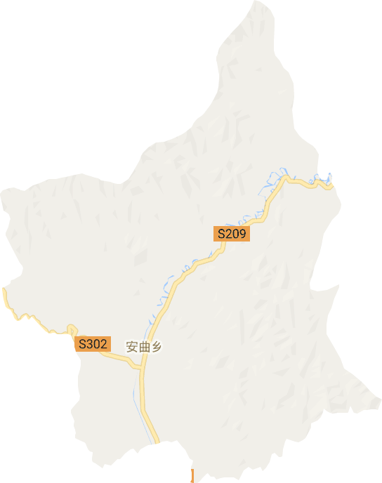 安曲镇电子地图