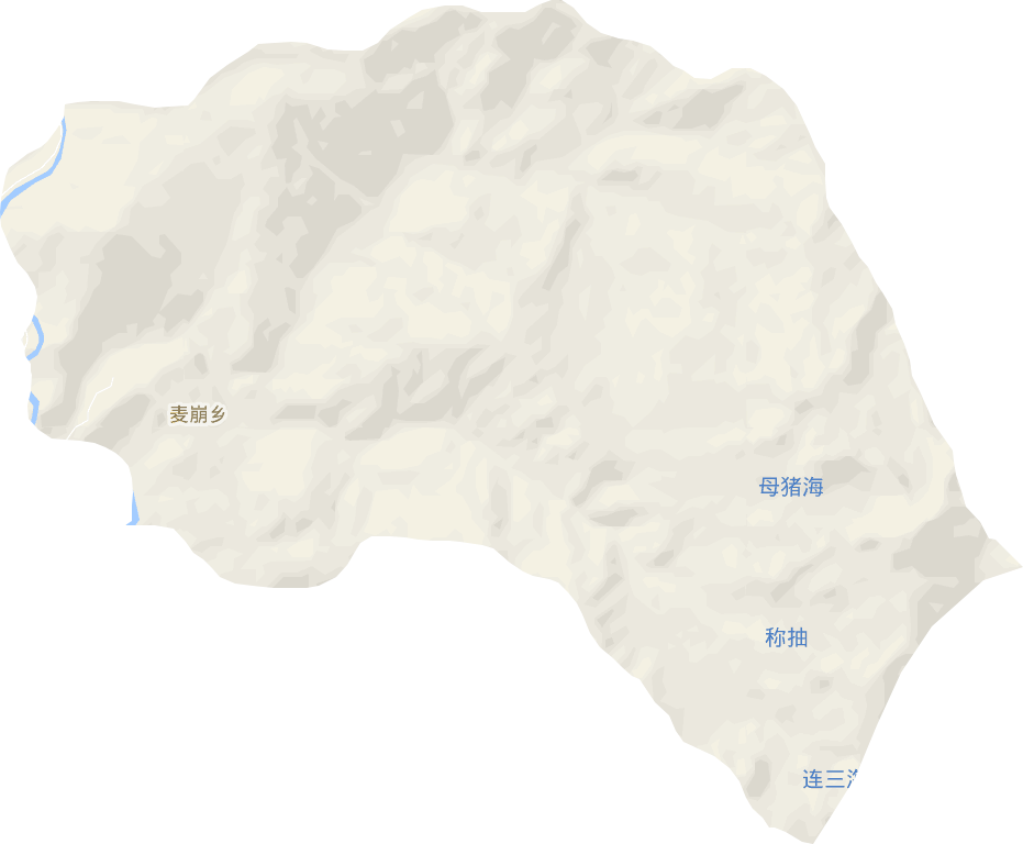 麦崩乡电子地图