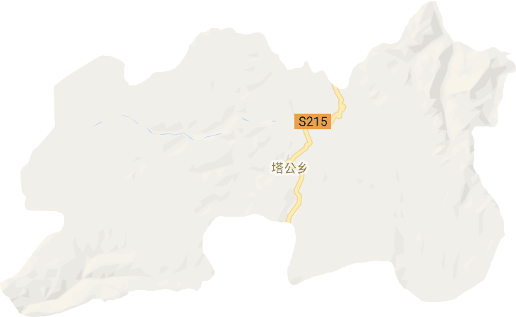 塔公镇电子地图
