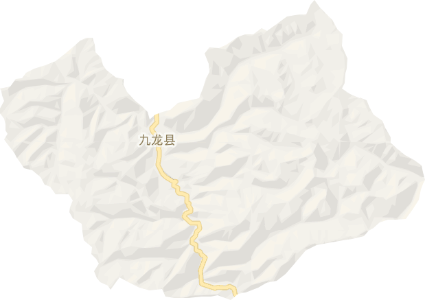 呷尔镇电子地图