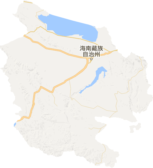 海南州电子地图
