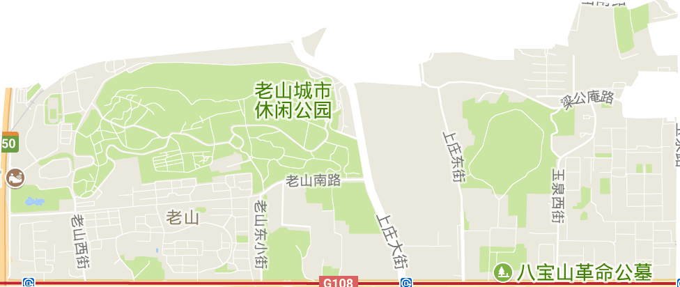 老山街道电子地图
