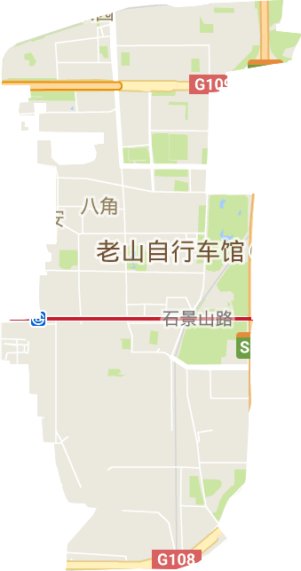 八角街道电子地图
