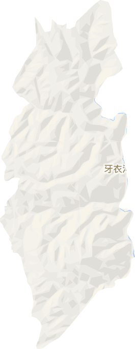 牙衣河乡电子地图