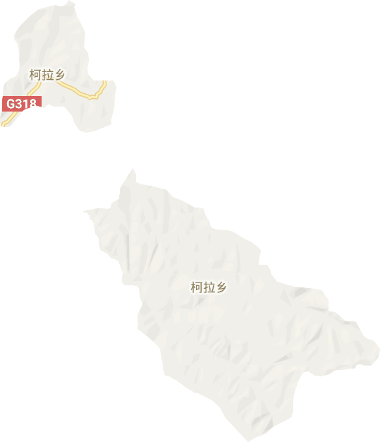 柯拉乡电子地图