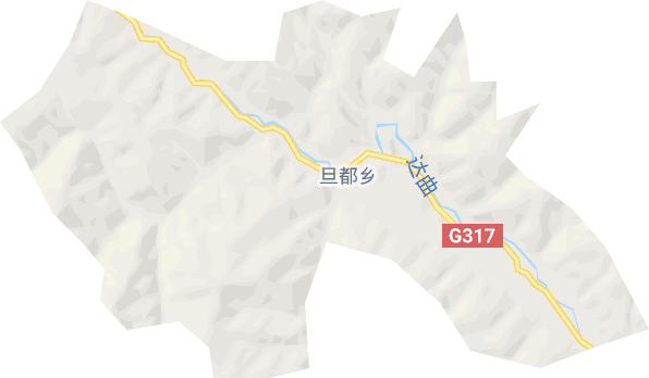 旦都乡电子地图