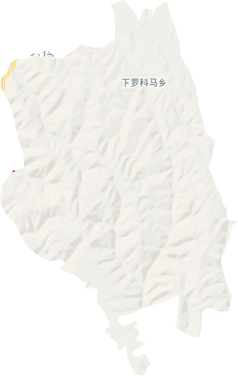 下罗柯马乡电子地图