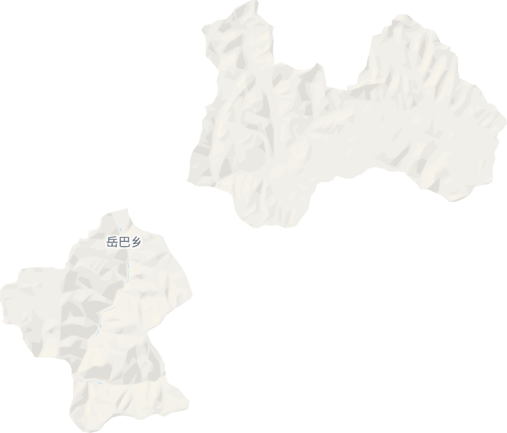 岳巴乡电子地图