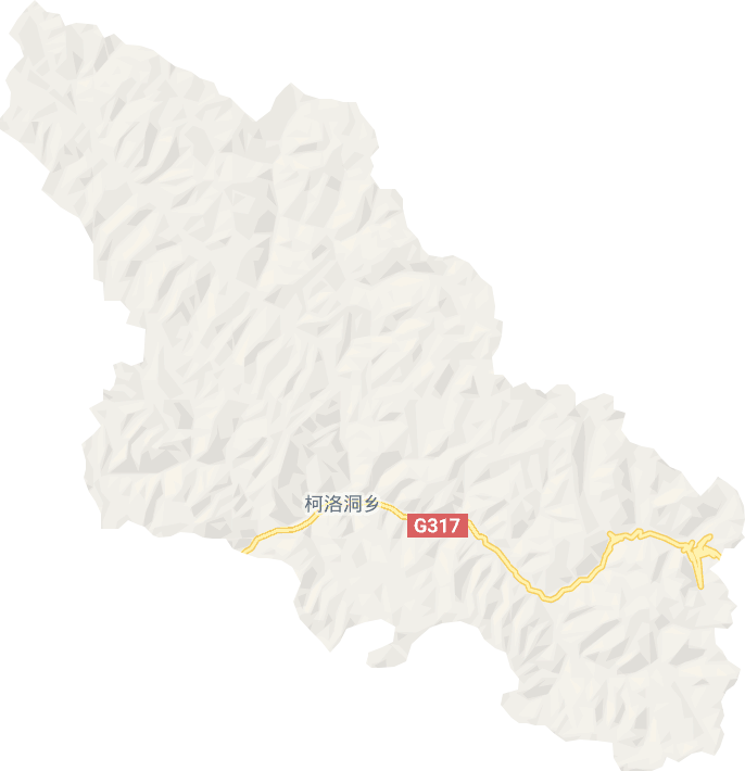 柯洛洞乡电子地图