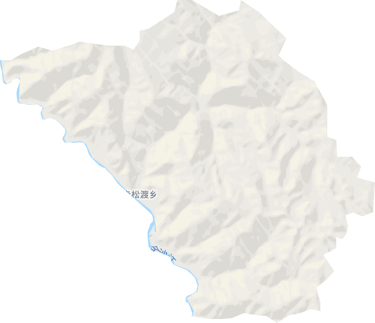卡松渡乡电子地图