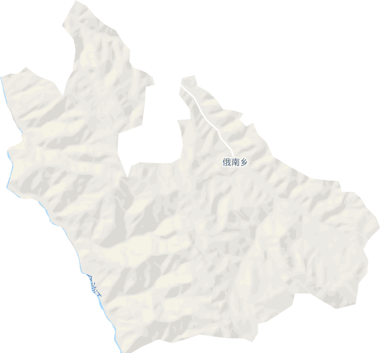 俄南乡电子地图