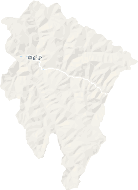 章都乡电子地图