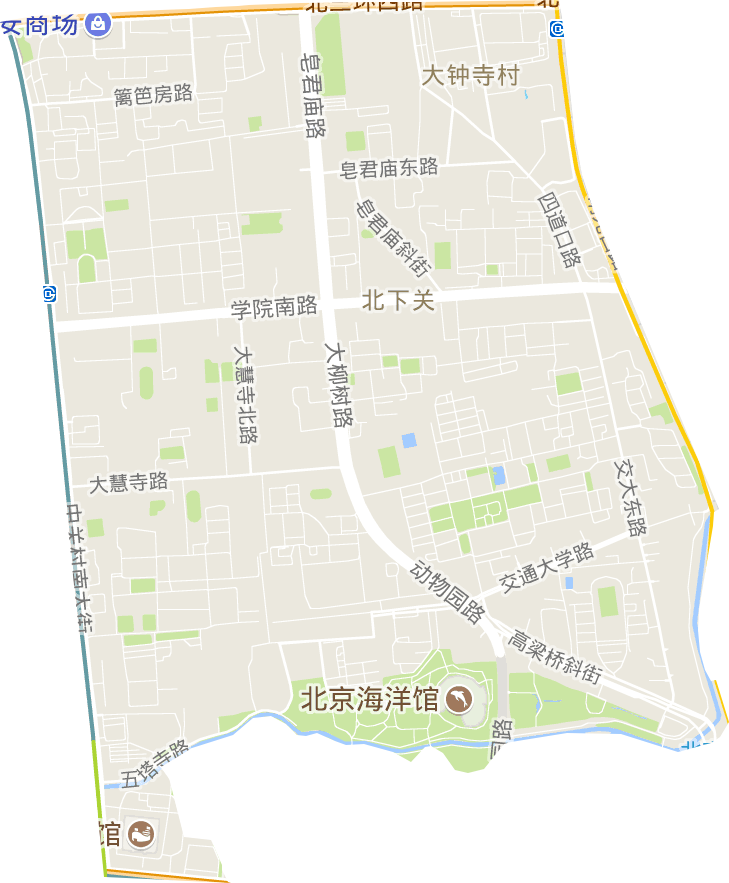 北下关街道电子地图