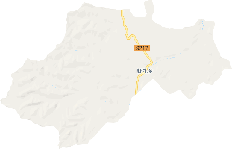 虾扎镇电子地图