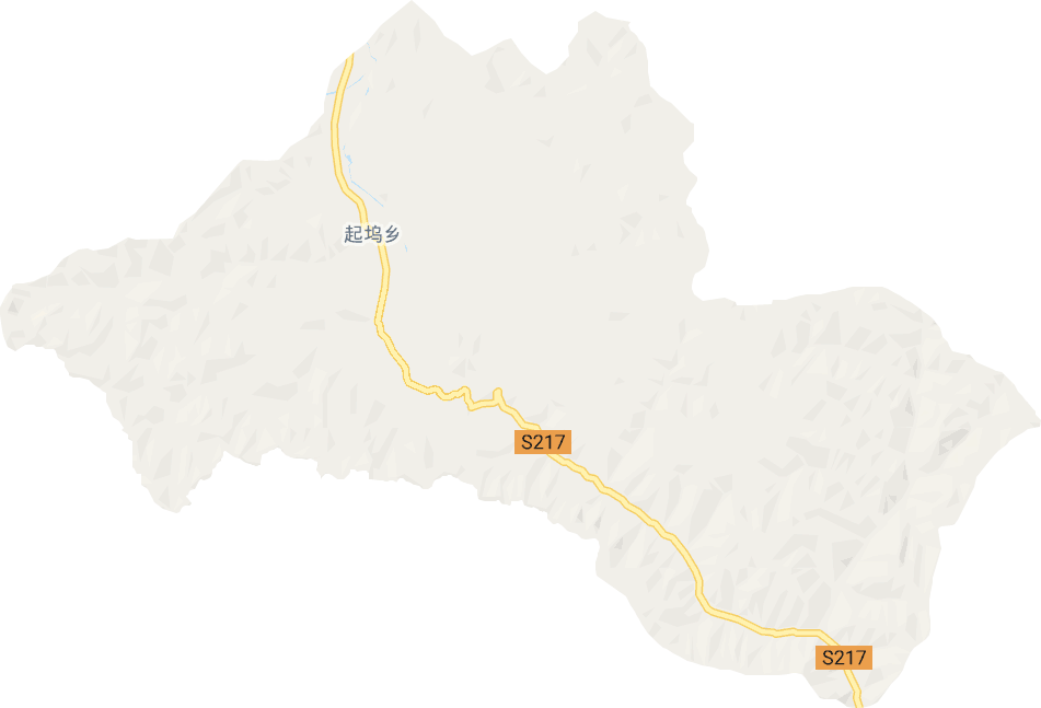 起坞乡电子地图