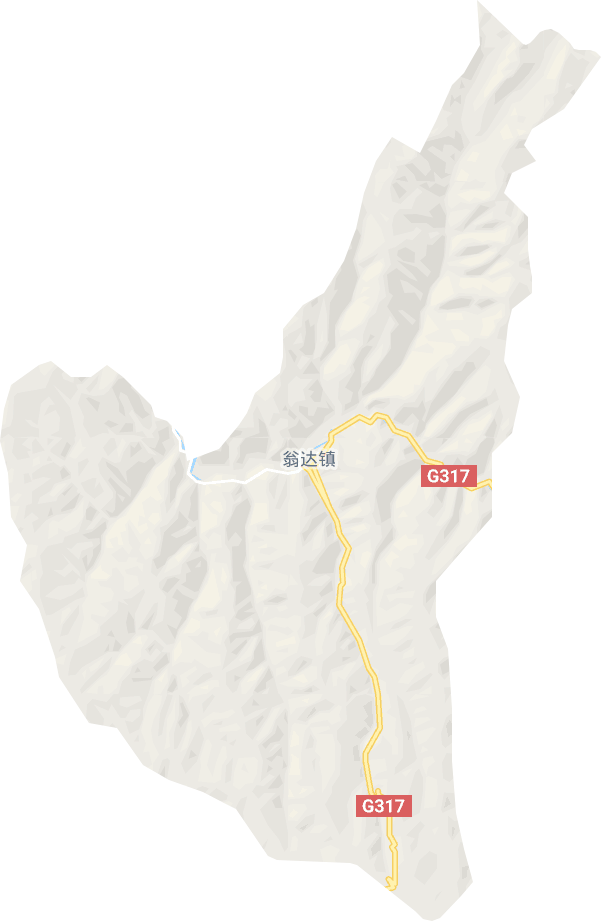翁达镇电子地图