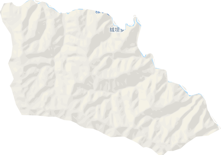 绒坝乡电子地图