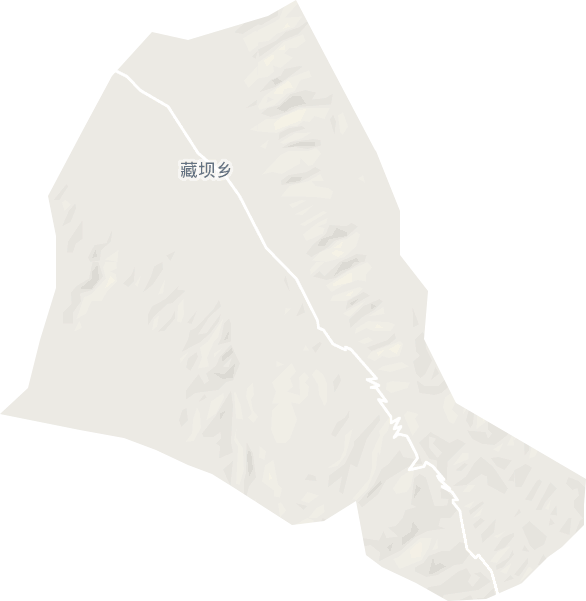 藏坝乡电子地图