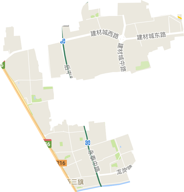西三旗街道电子地图