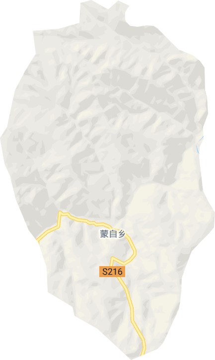蒙自乡电子地图