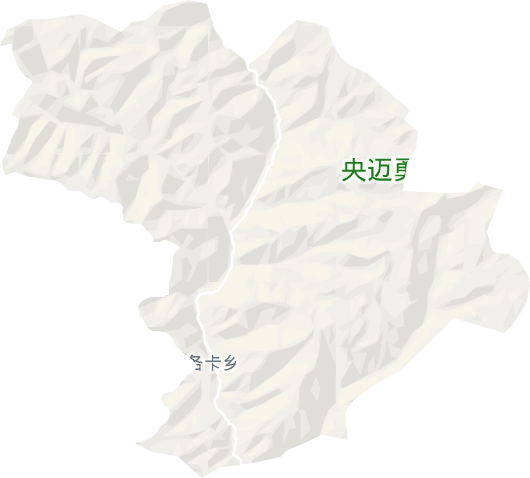 各卡乡电子地图