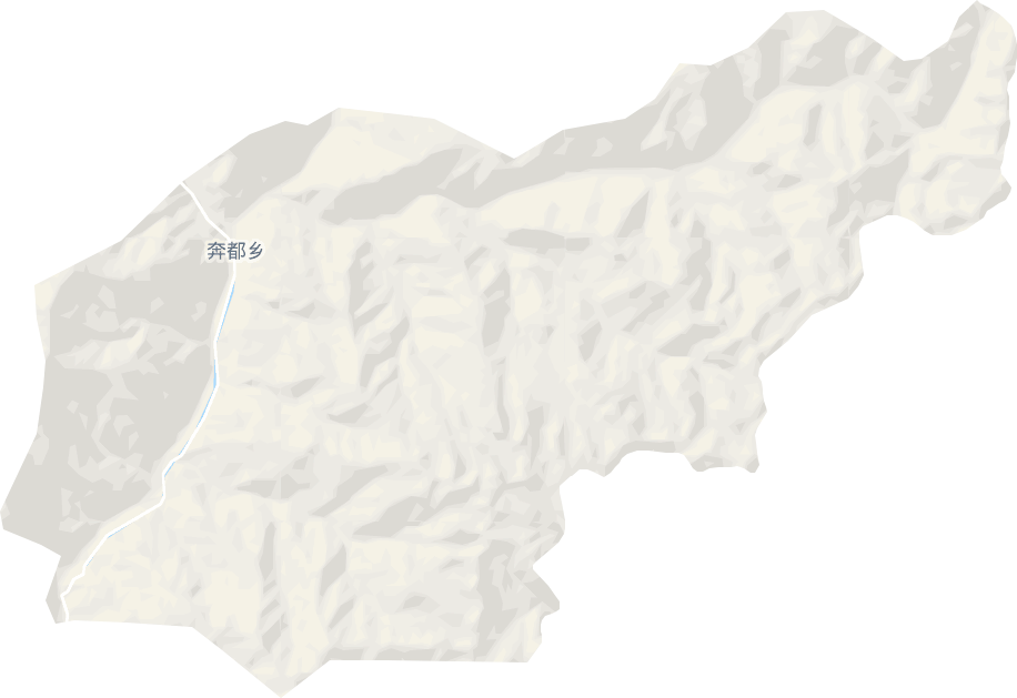 奔都乡电子地图