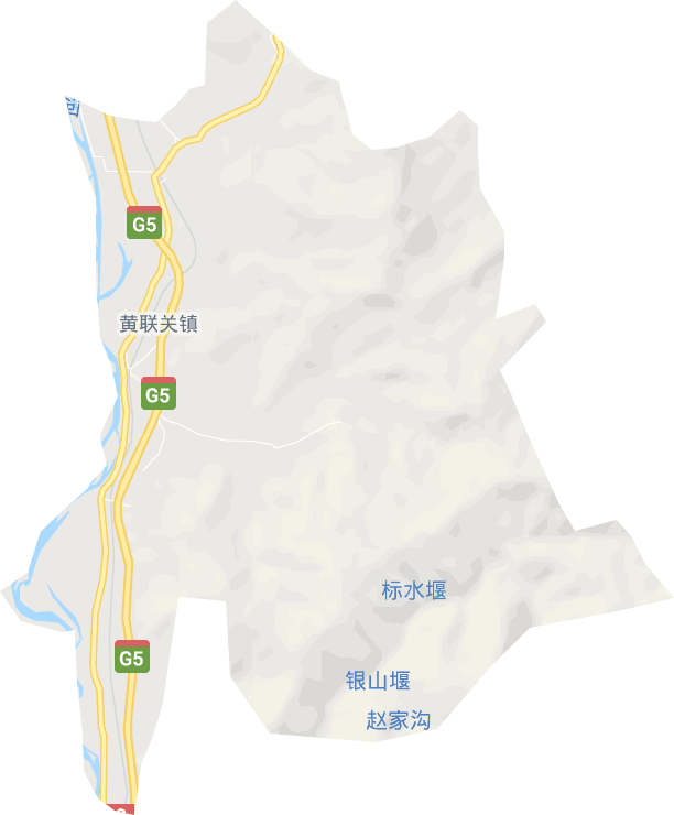 黄联关镇电子地图