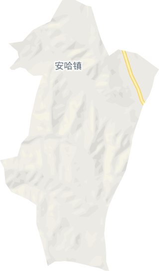 安哈镇电子地图