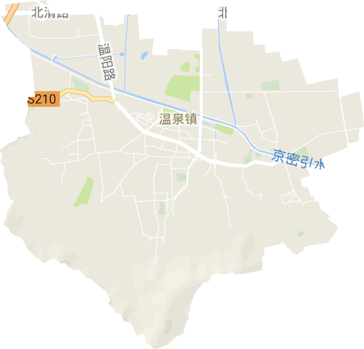 温泉地区办事处电子地图