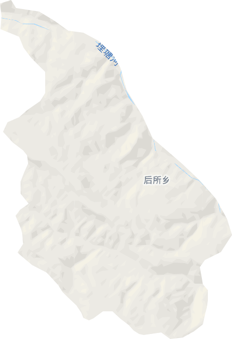 后所乡电子地图
