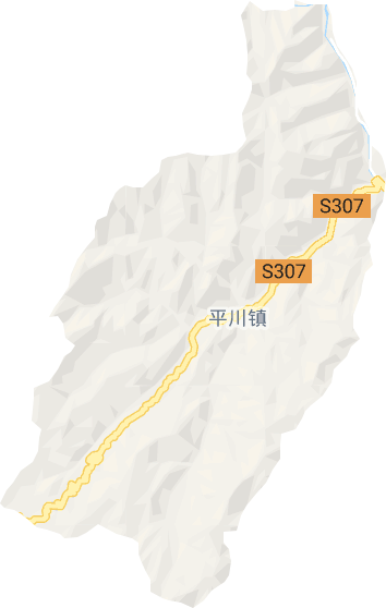 平川镇电子地图